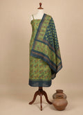 PREMIUM TUSSAR SUIT WITH POMEGRANATE