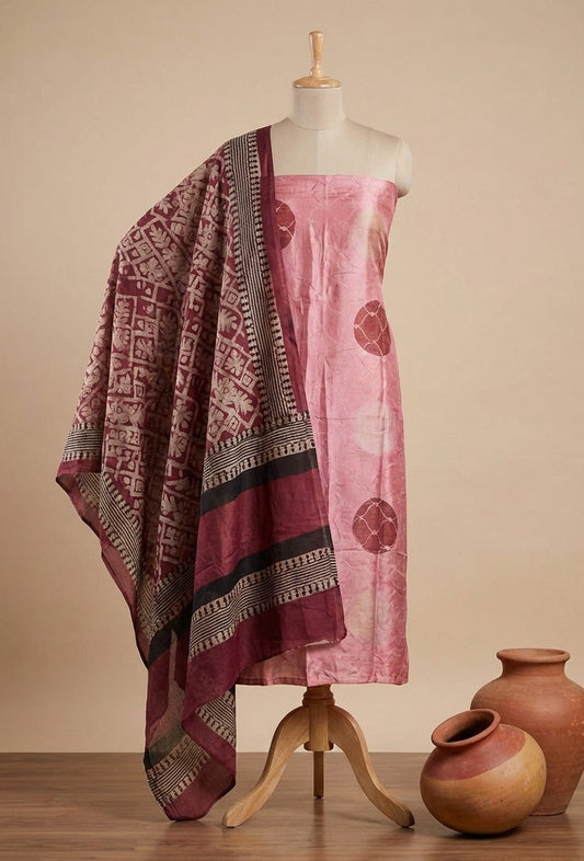 PREMIUM TUSSAR BY MODAL SILK SUIT